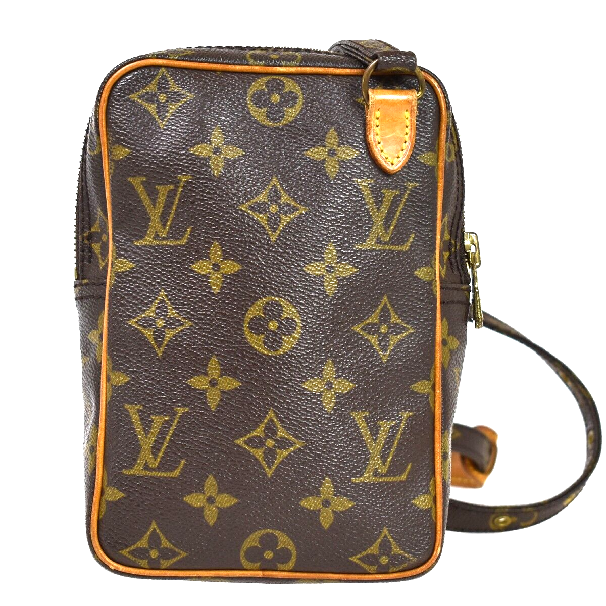LOUIS VUITTON Mini Amazon Shoulder Bag Monogram Leather Brown M45238 86YG736