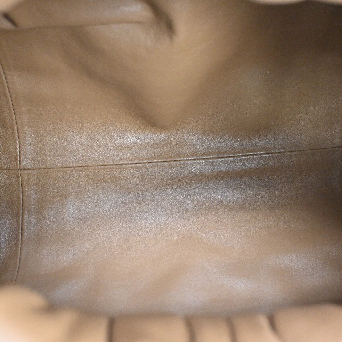 BOTTEGA VENETA Logo Shoulder Pouch Bag Leather Brown Italy 648025 667RH781