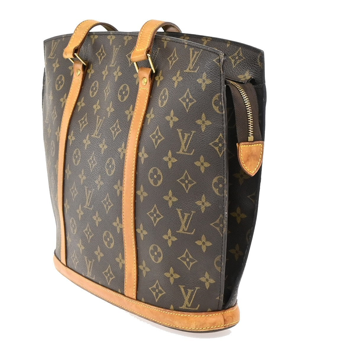 LOUIS VUITTON BABYLONE Shoulder Bag Monogram Leather Brown France M51102 83KC699