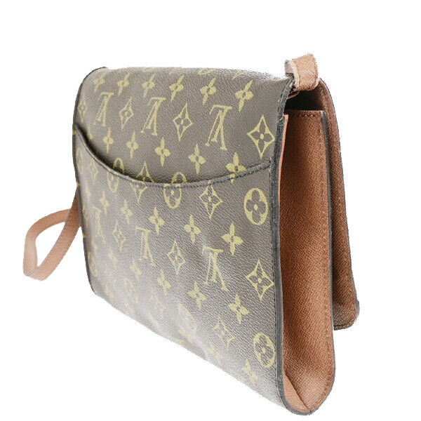 LOUIS VUITTON Bordeaux 2Way Shoulder Clutch Bag Monogram Leather M51797 32YG599