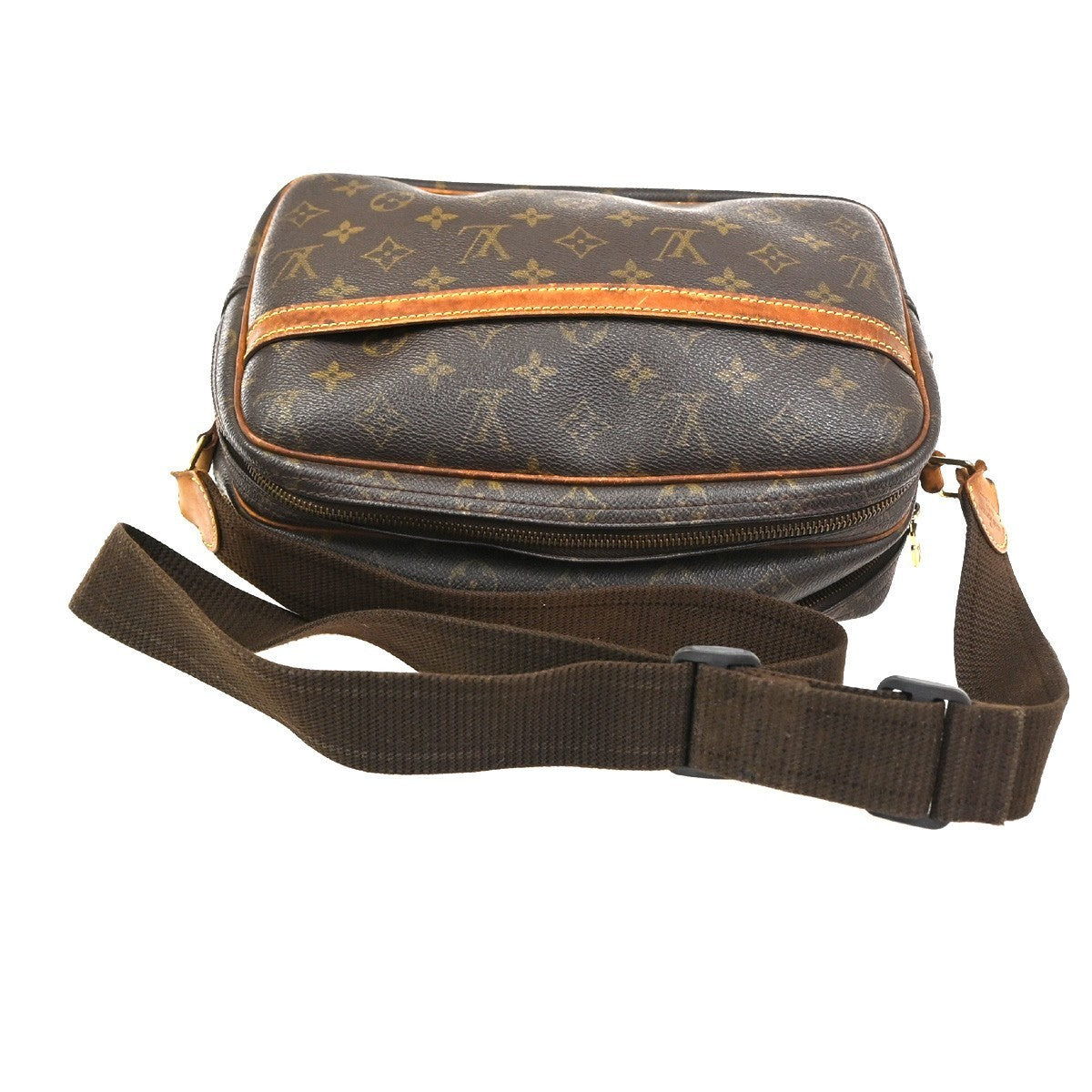 LOUIS VUITTON Reporter PM Crossbody Shoulder Bag Monogram Leather M45254 33KC297