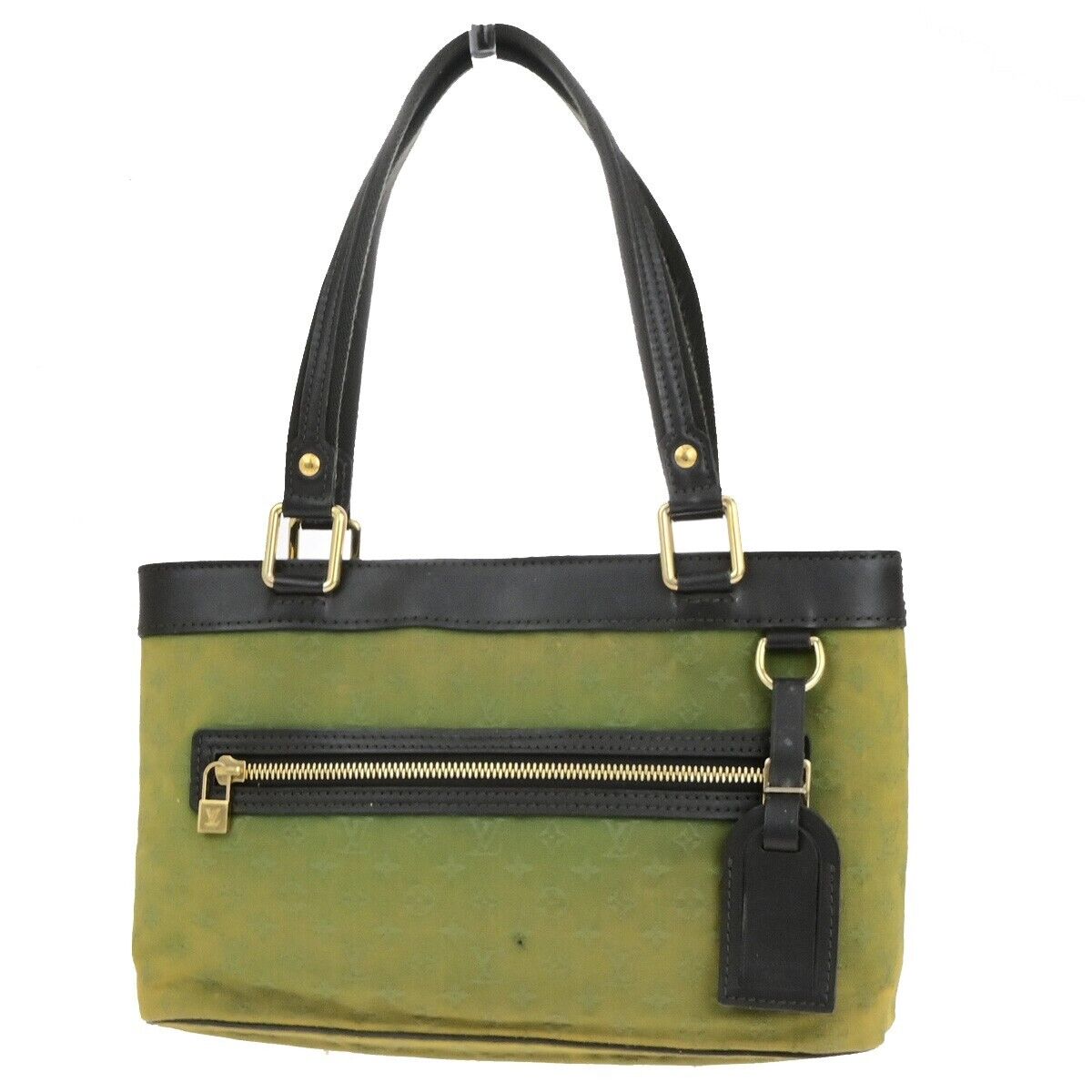 LOUIS VUITTON Lucille PM Shoulder Bag Monogram Mini Canvas Khaki M92682 62ED403