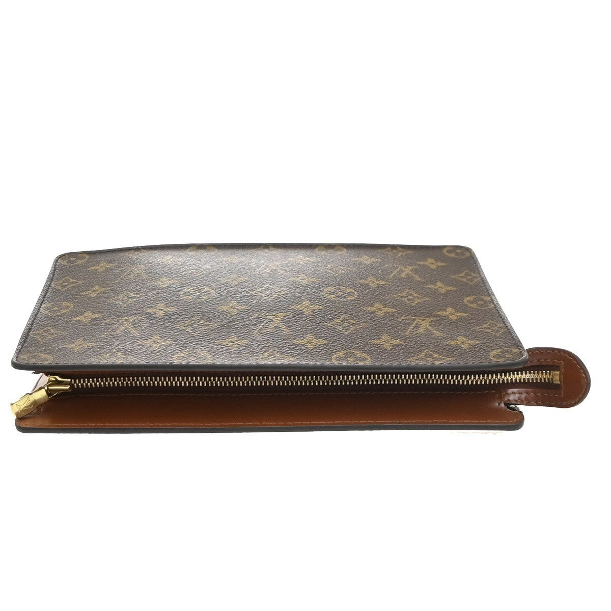 LOUIS VUITTON Pochette Homme Clutch Hand Bag Monogram Leather BN M51795 33SA152