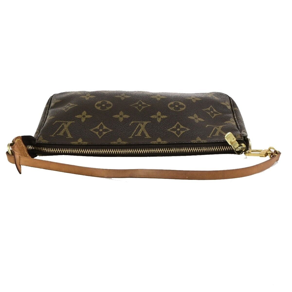 LOUIS VUITTON Pochette Accessoires Hand Bag Monogram Leather BN M51980 18KA532