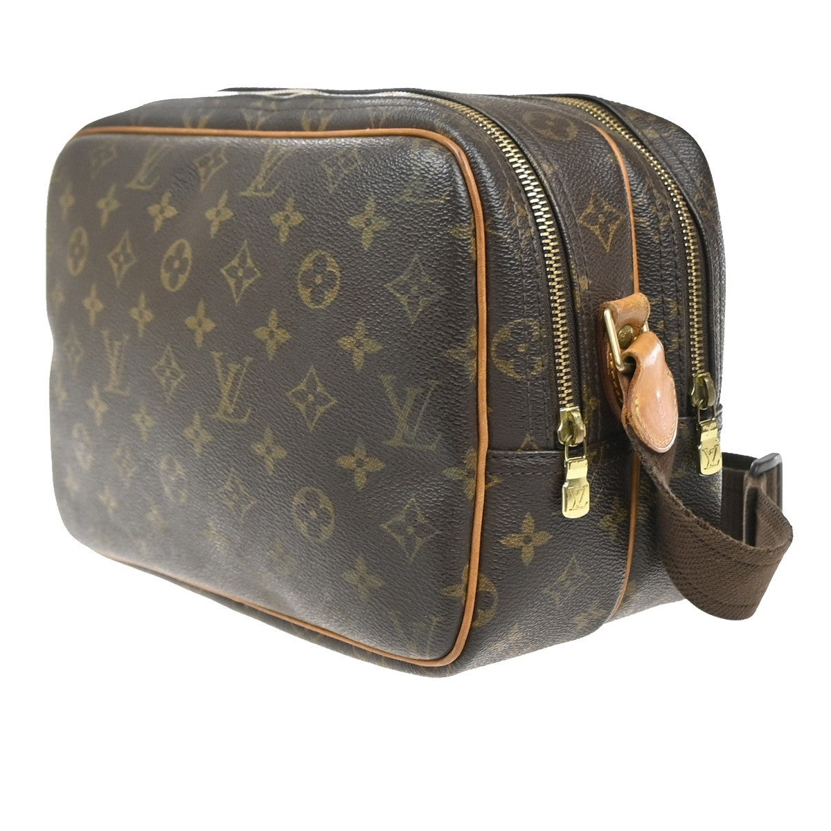 LOUIS VUITTON Reporter Crossbody Shoulder Bag Monogram Leather BN M45254 34MA580