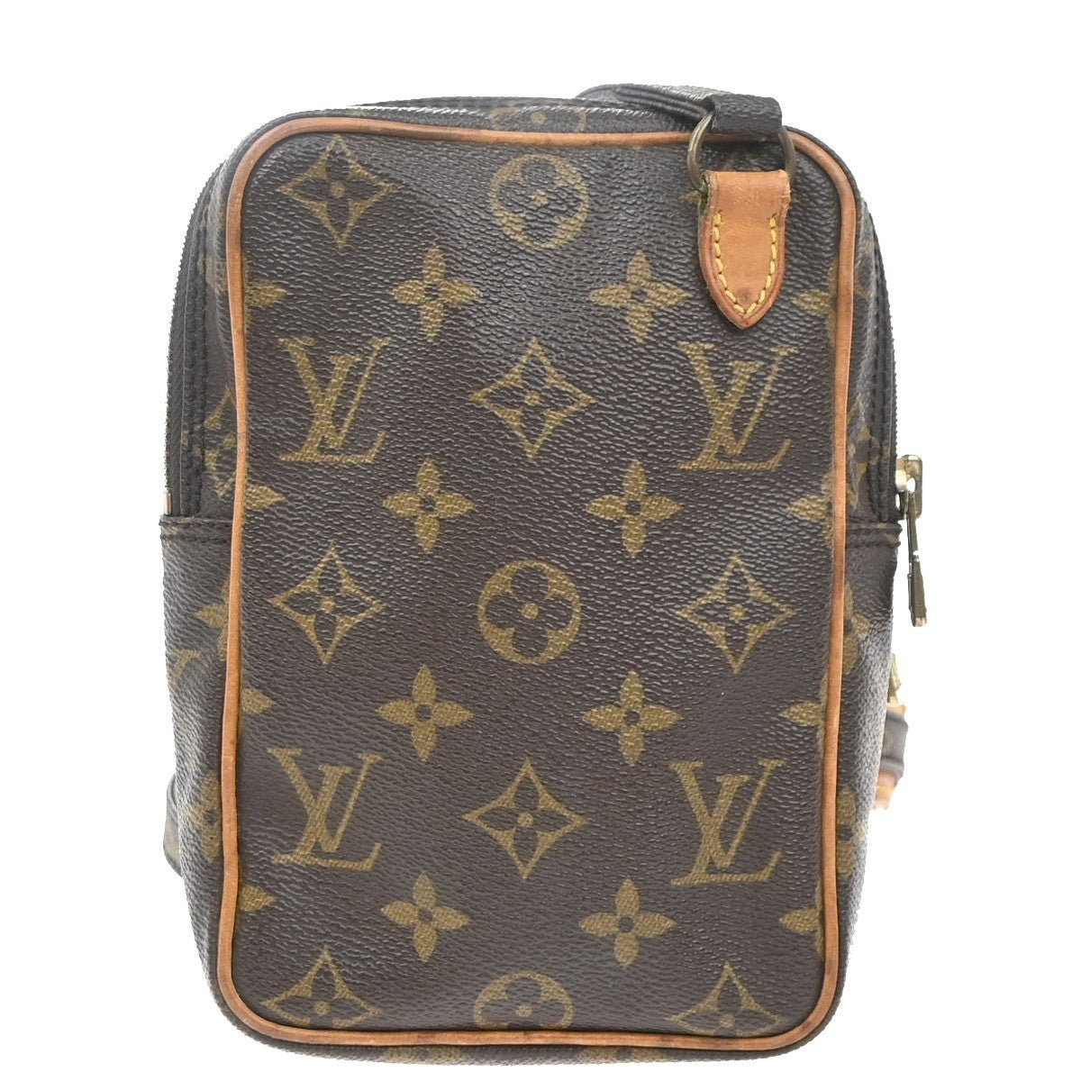 LOUIS VUITTON Mini Amazon Shoulder Bag Monogram Leather Brown M45238 39EG162