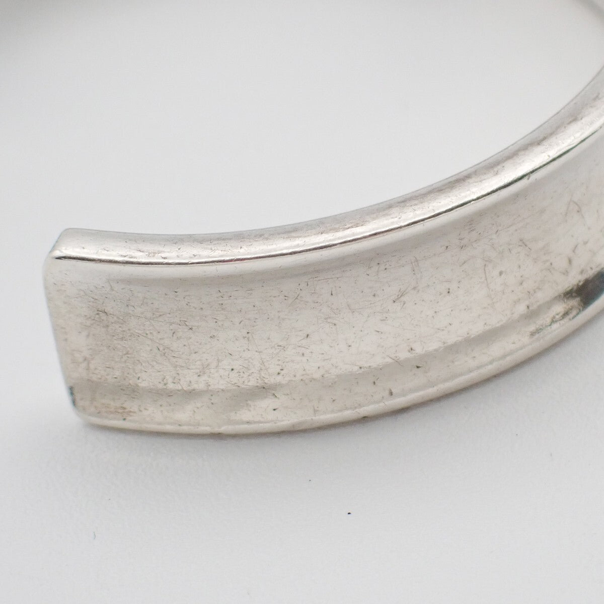 Tiffany & Co. Logo 1987 Bangle Bracelet Silver 925 Accessory 69EE508