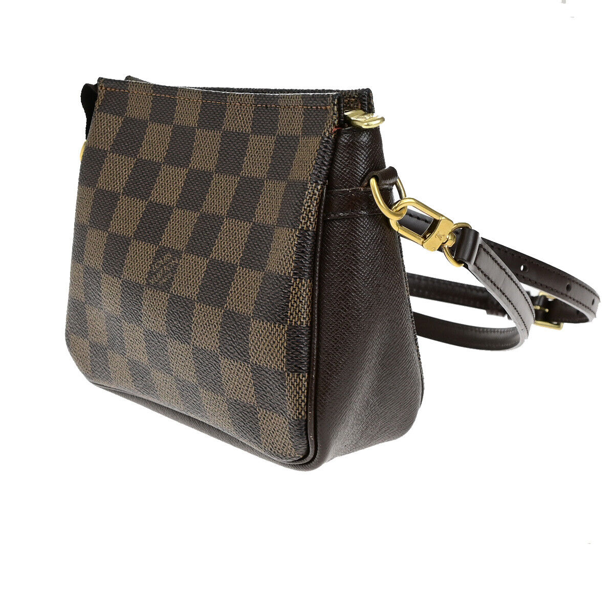 LOUIS VUITTON Trousse Makeup Pouch Shoulder Bag Damier Leather BN M51982 82YG790