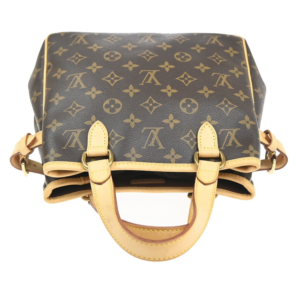 LOUIS VUITTON Batignolles Tote Hand Bag Monogram Leather Brown M51156 17KC818