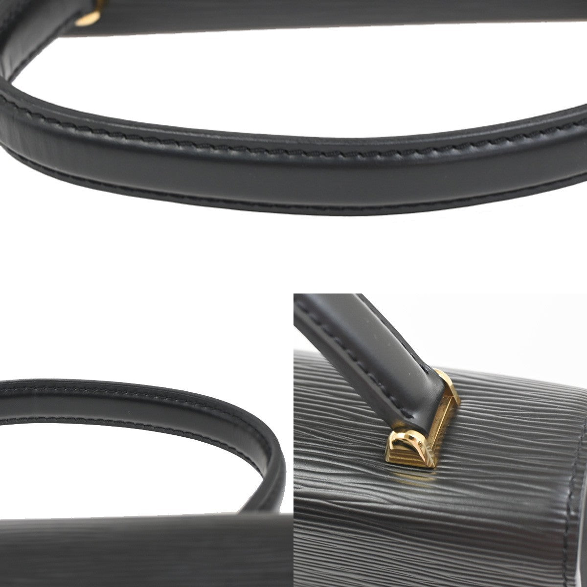 LOUIS VUITTON LV Marzelb Hand Bag Epi Leather Black France M52372 73TA601