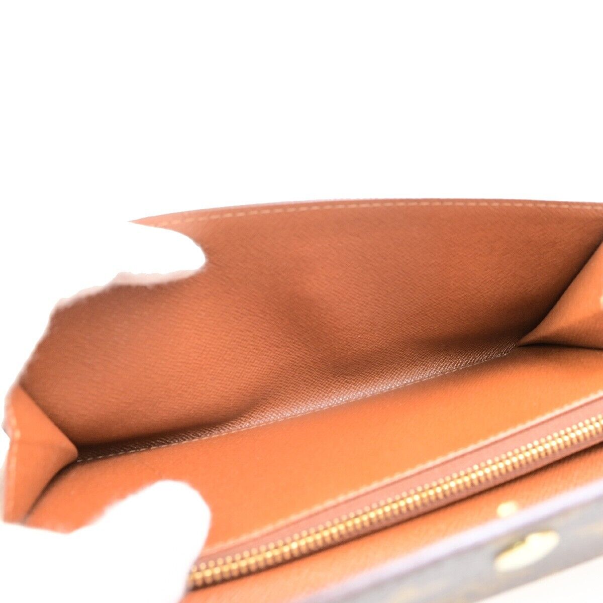 LOUIS VUITTON Porte Monnaie Credit Long Wallet Monogram Leather M61725 30FB263