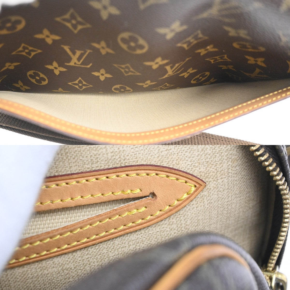 LOUIS VUITTON Reporter PM Crossbody Shoulder Bag Monogram Leather M45254 85KC862
