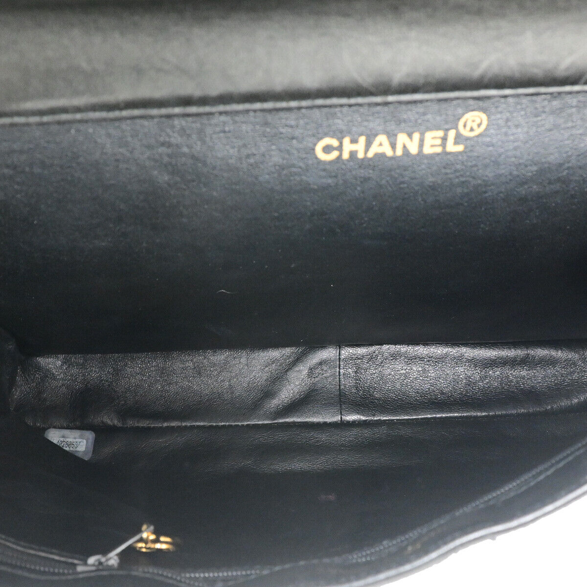 CHANEL CC Matelasse 30 Both Flap Chain Shoulder Bag Leather Black GHW 823RJ921