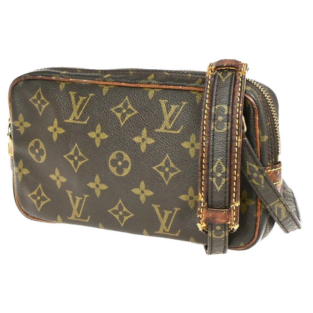 LOUIS VUITTON Marly Bandouliere Shoulder Bag Monogram Leather BN M51828 65EC783