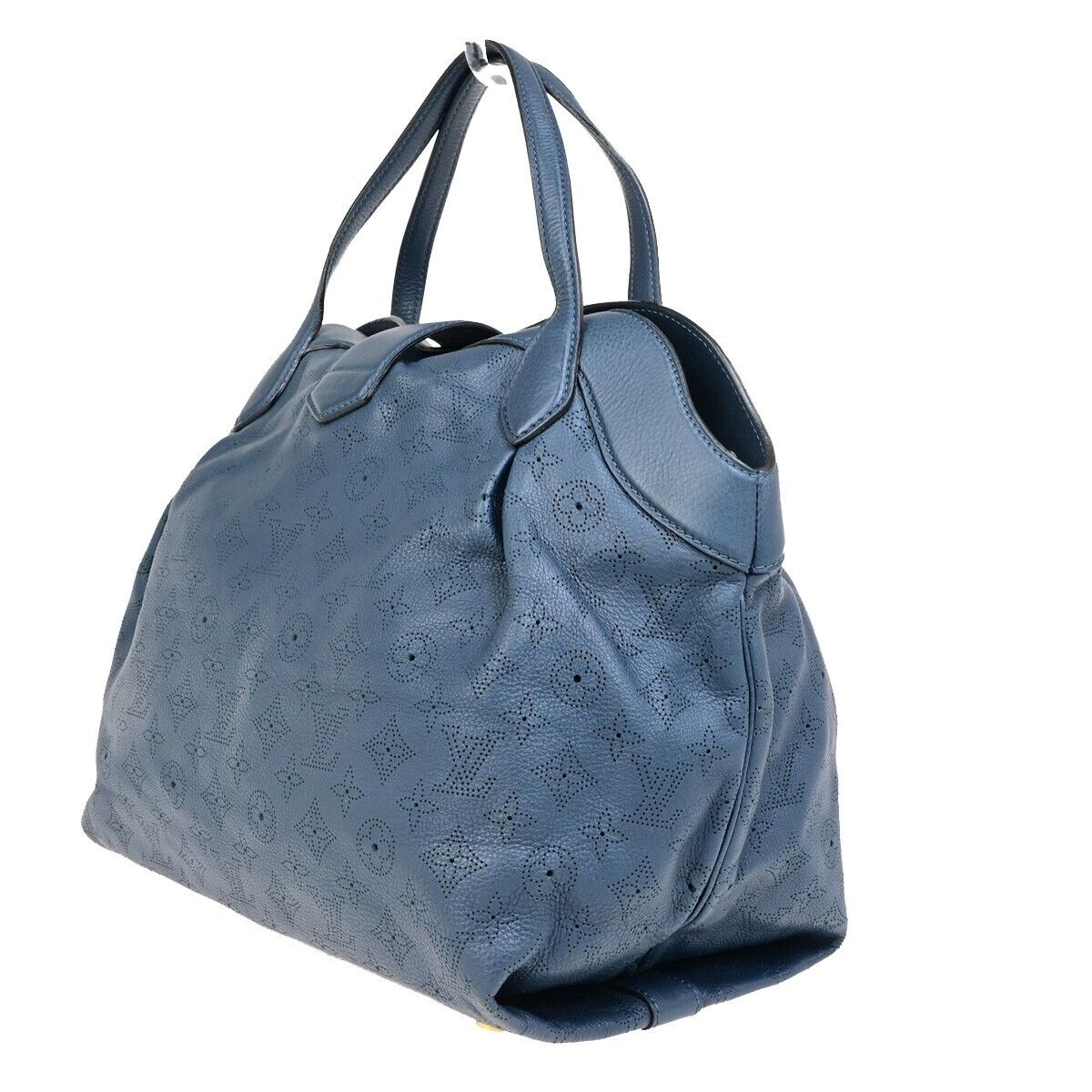 LOUIS VUITTON Cirrus PM  Shoulder Bag Mahina Leather Marine France M9706 12SJ512
