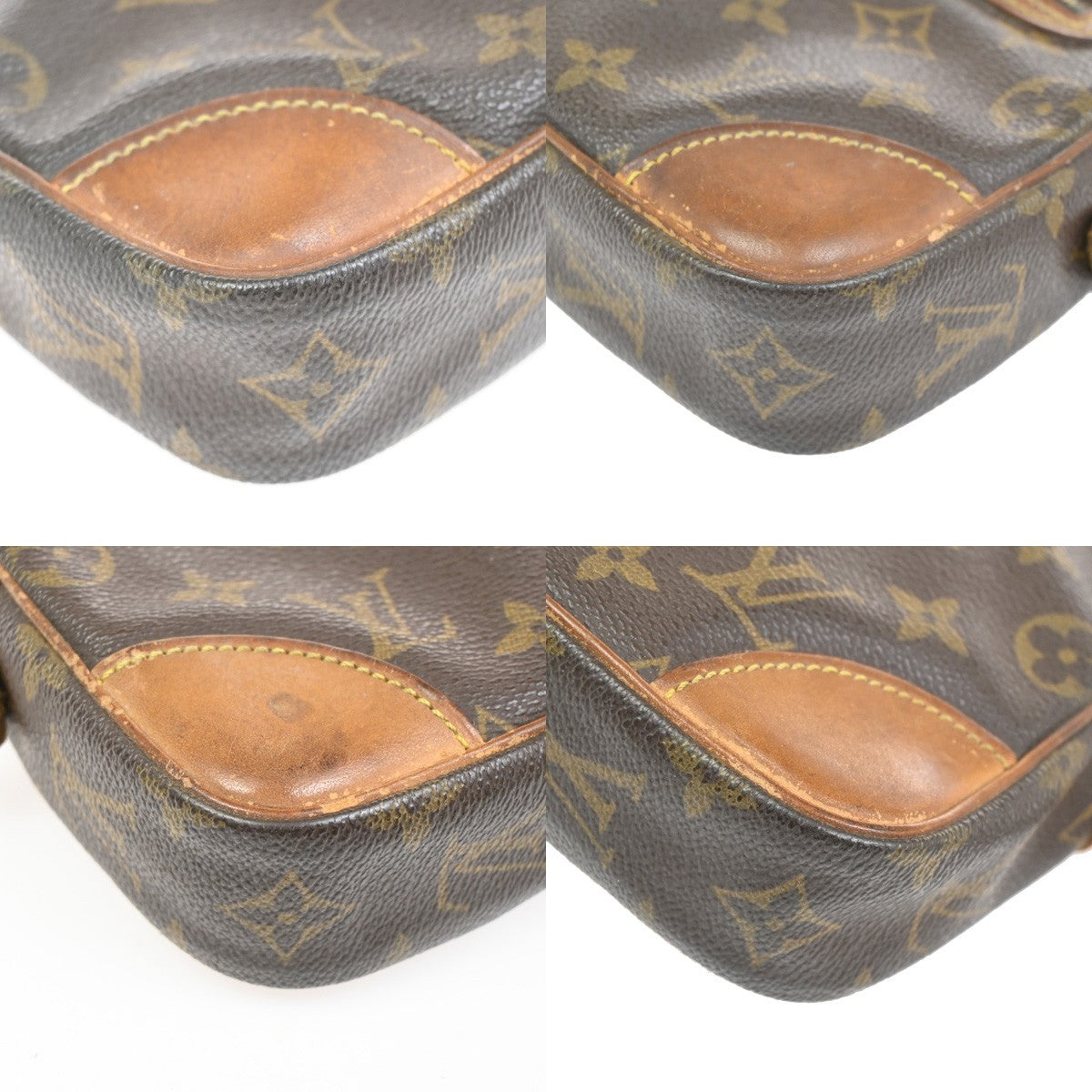 LOUIS VUITTON Marly Dragonne GM Clutch Hand Bag Monogram Brown M51825 05KC609