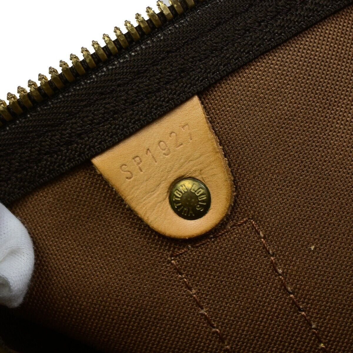LOUIS VUITTON Keepall 55 Travel Hand Bag Monogram Leather Brown M41424 29EB851