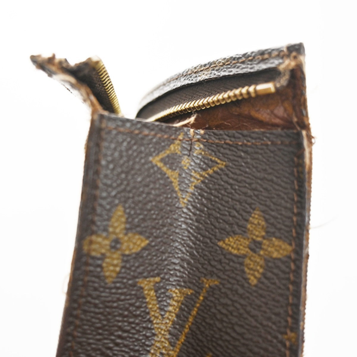 LOUIS VUITTON Poche Toilette 26 Clutch Hand Bag Monogram Leather M47542 02KP579