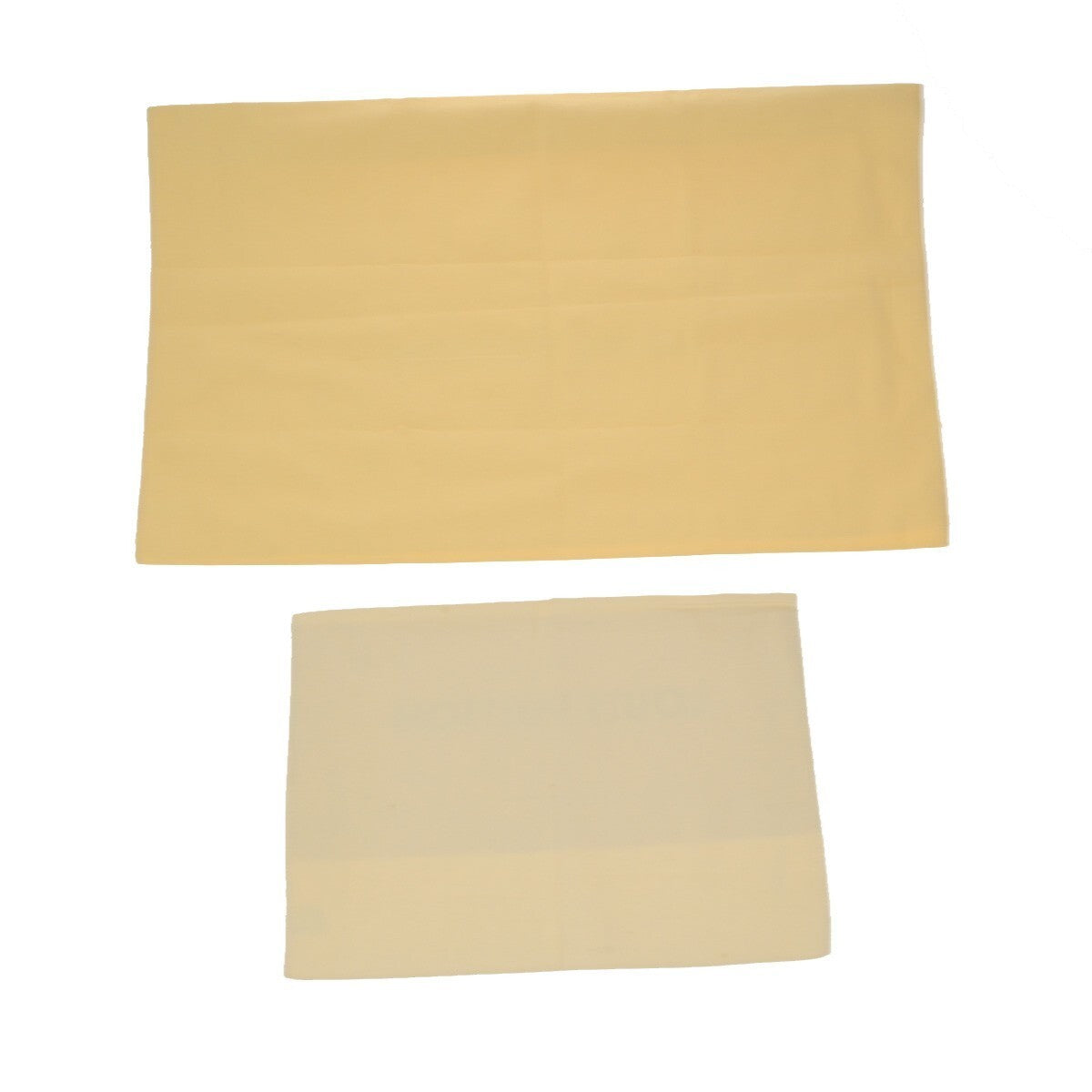 LOUIS VUITTON Logo 10 Set Dust Bag Drawstring Canvas Cotton Beige Brown 03KB492