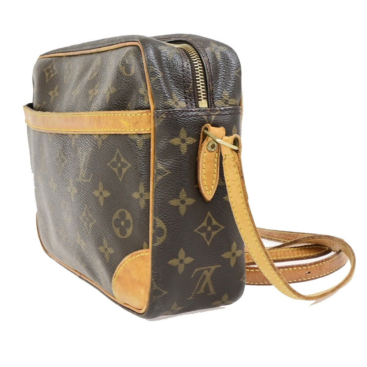 LOUIS VUITTON Trocadero 30 Shoulder Bag Monogram Leather Brown M51272 62EC882