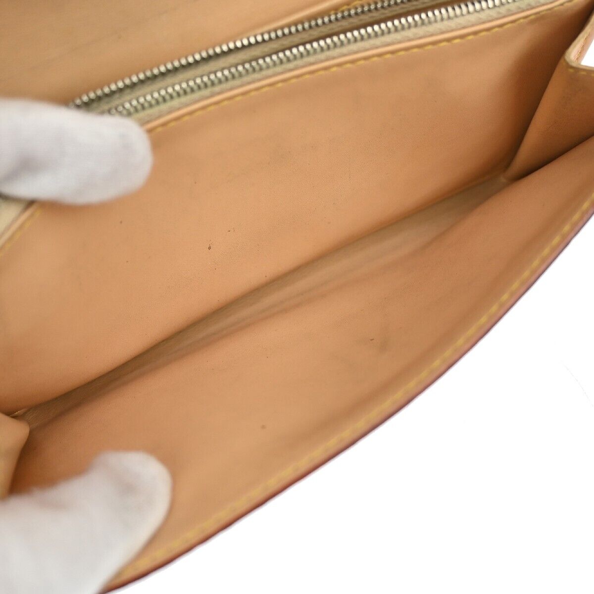 LOUIS VUITTON Sarah Long Bifold Wallet Monogram Multi Black Beige M93533 37GA258