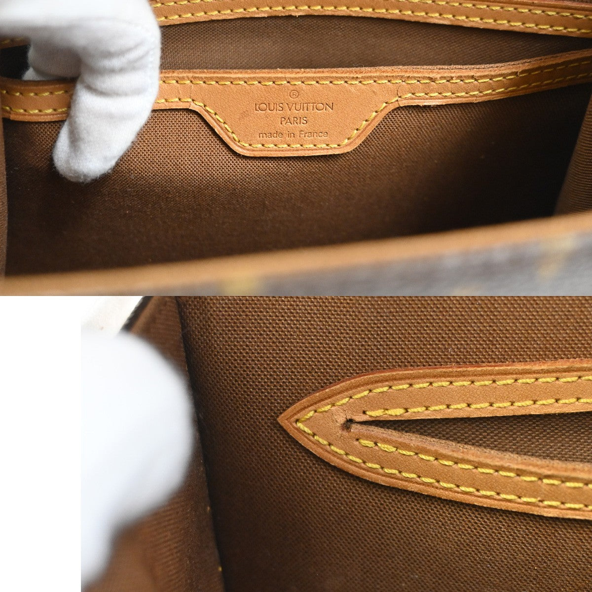 LOUIS VUITTON Bel Air 2Way Shoulder Hand Bag Monogram Leather BN M51122 10YH919