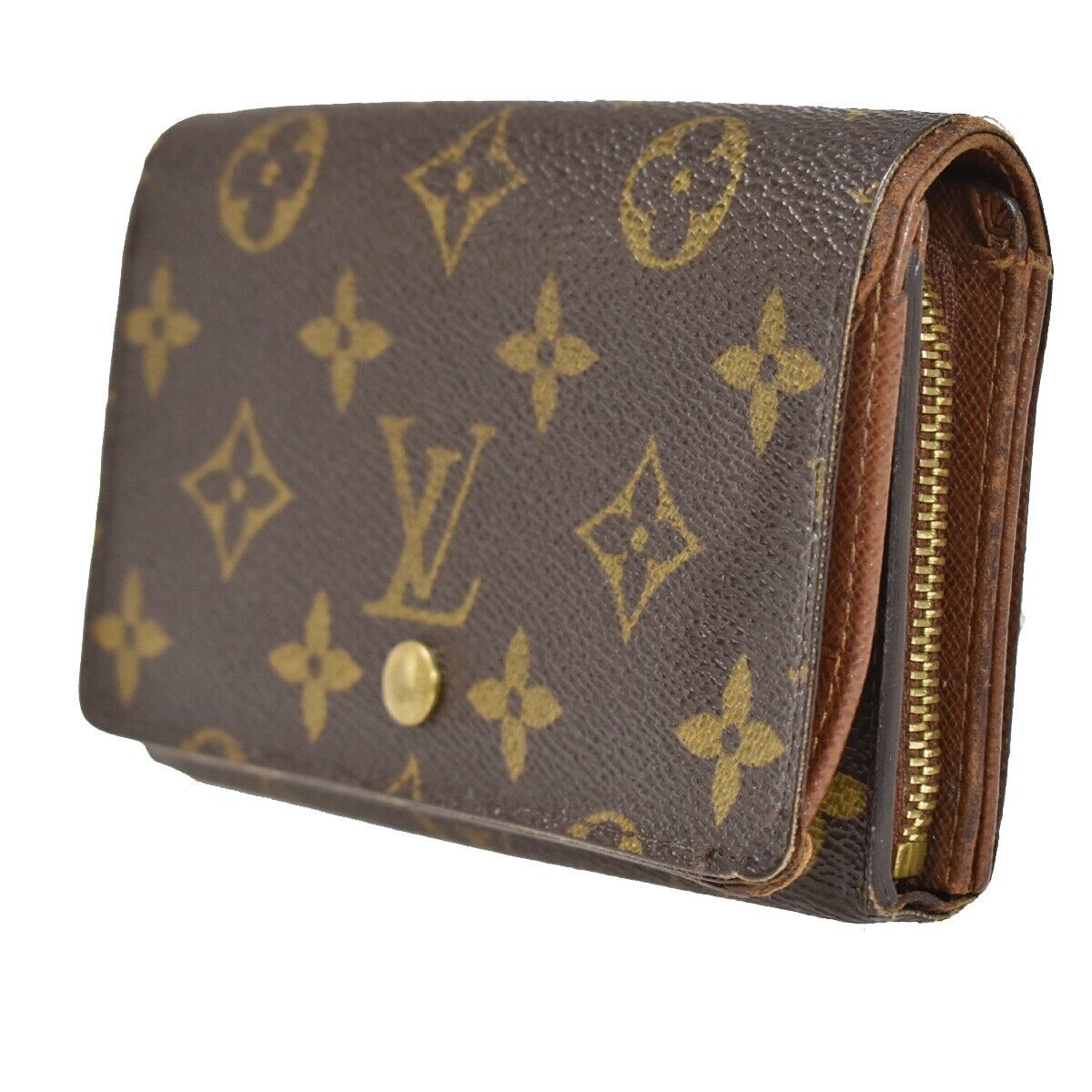 LOUIS VUITTON Porte Monnaie Billets Tresor Bifold Wallet Monogram M61730 05YB792