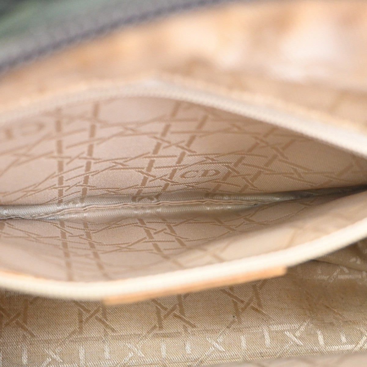 CHRISTIAN DIOR Lady 2Way Shoulder Hand Bag Nylon Patent Leather KI GHW 72YH877