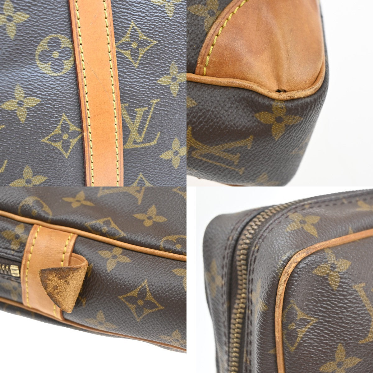 LOUIS VUITTON Porte Documents Voyage Business Hand Bag Monogram M53361 64YH343