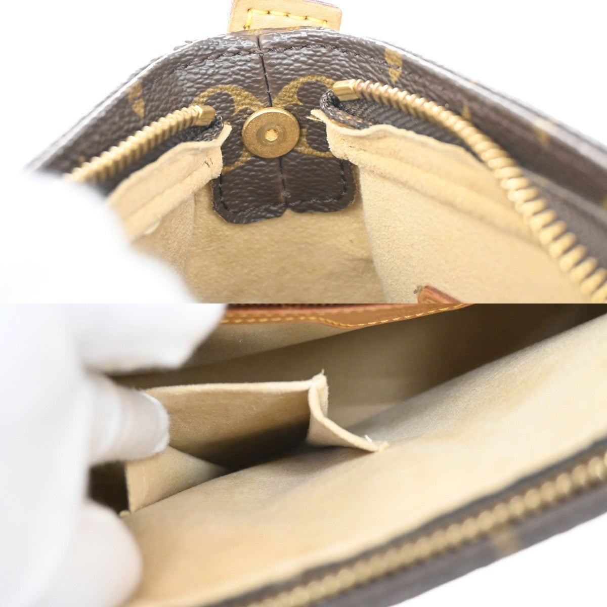 LOUIS VUITTON Looping MM Shoulder Bag Monogram Leather BN France M51146 98KD187