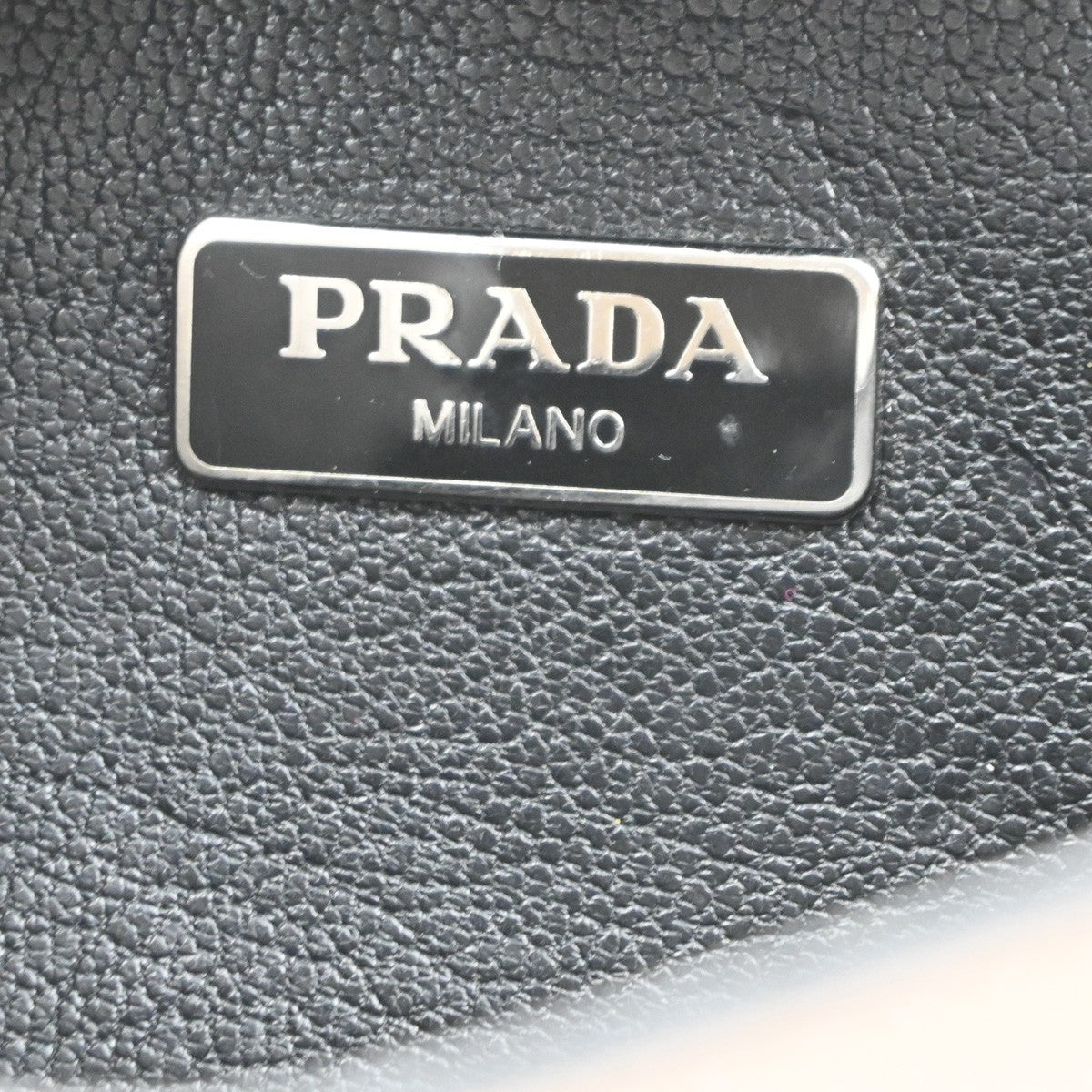 PRADA Logo Lux Sound Mini Hand Bag Saffiano Leather Pink SHW Italy 85TA656