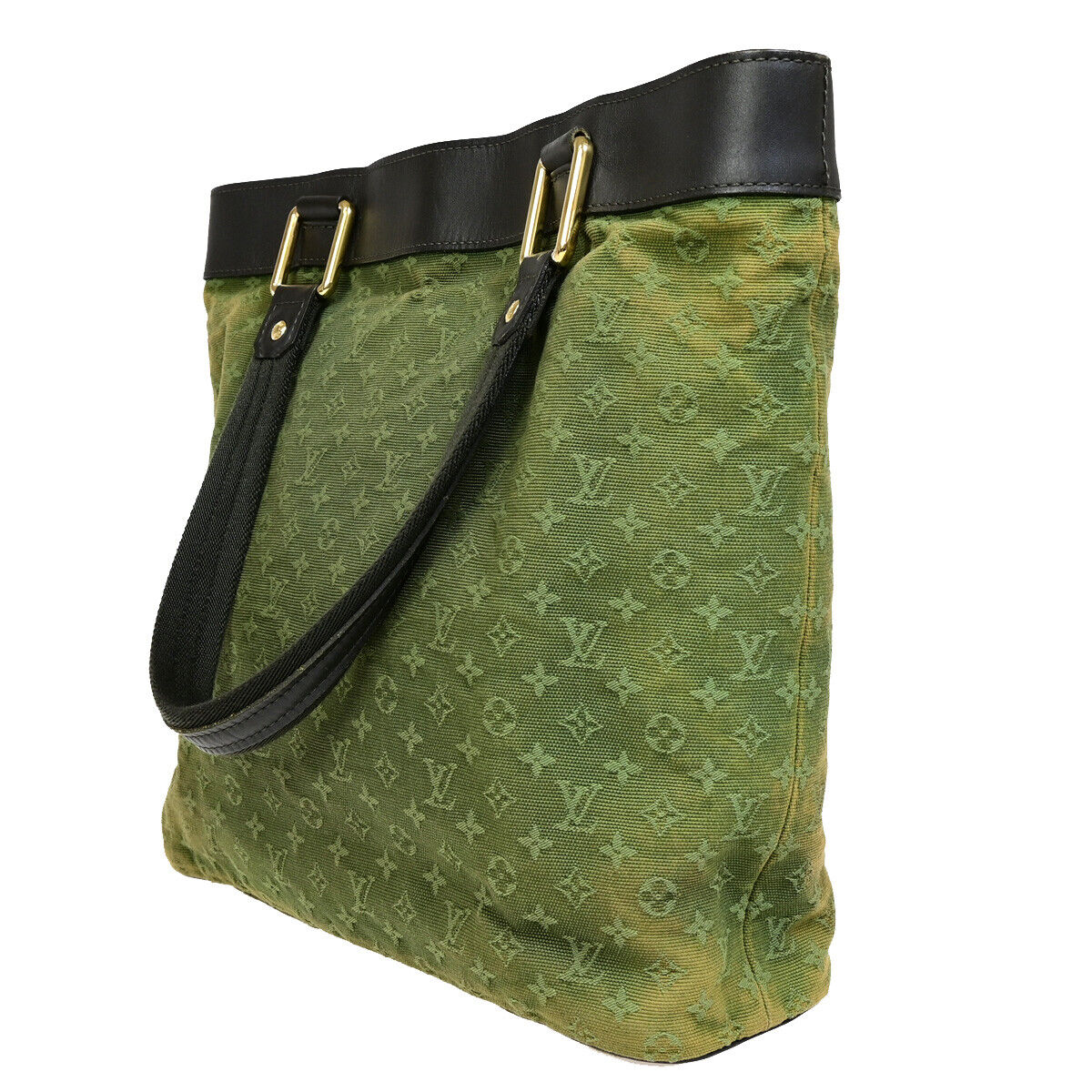 LOUIS VUITTON Lucille GM Shoulder Bag Monogram Mini Canvas Khaki M92681 68YF599