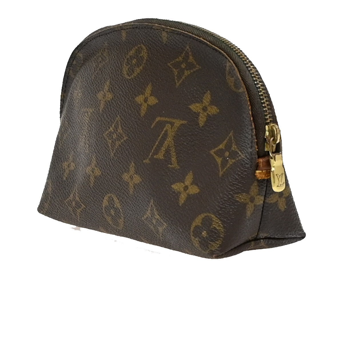 LOUIS VUITTON Pochette Cosmetic Pouch Bag Monogram Leather BN M47515 02EE140