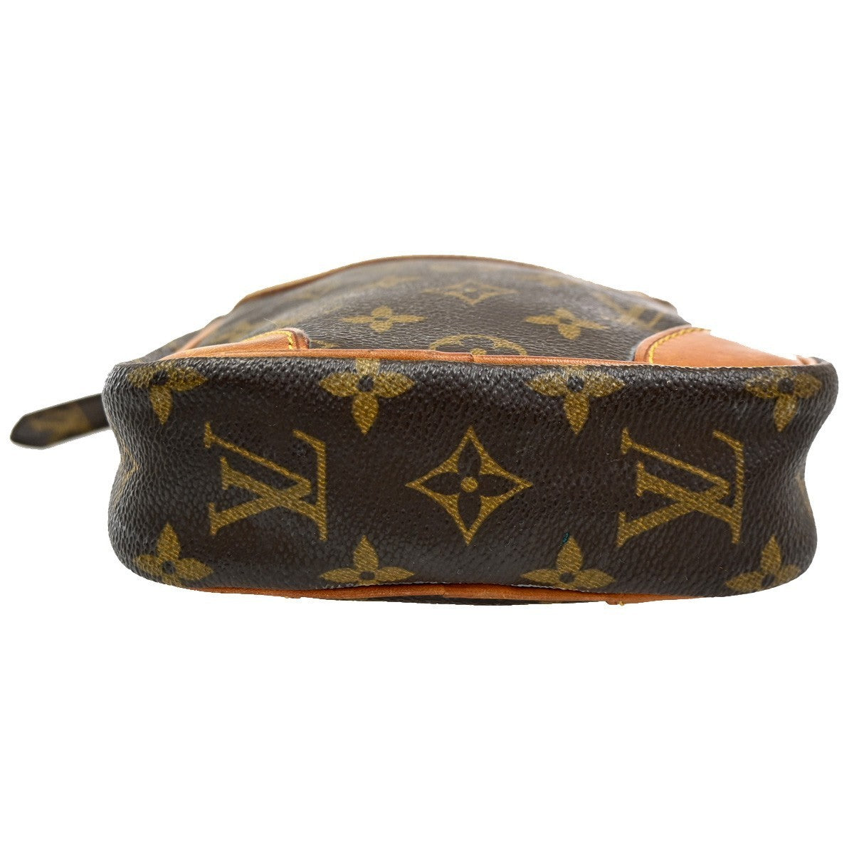 LOUIS VUITTON Danube Shoulder Bag Monogram Leather Brown France M45266 38CA492