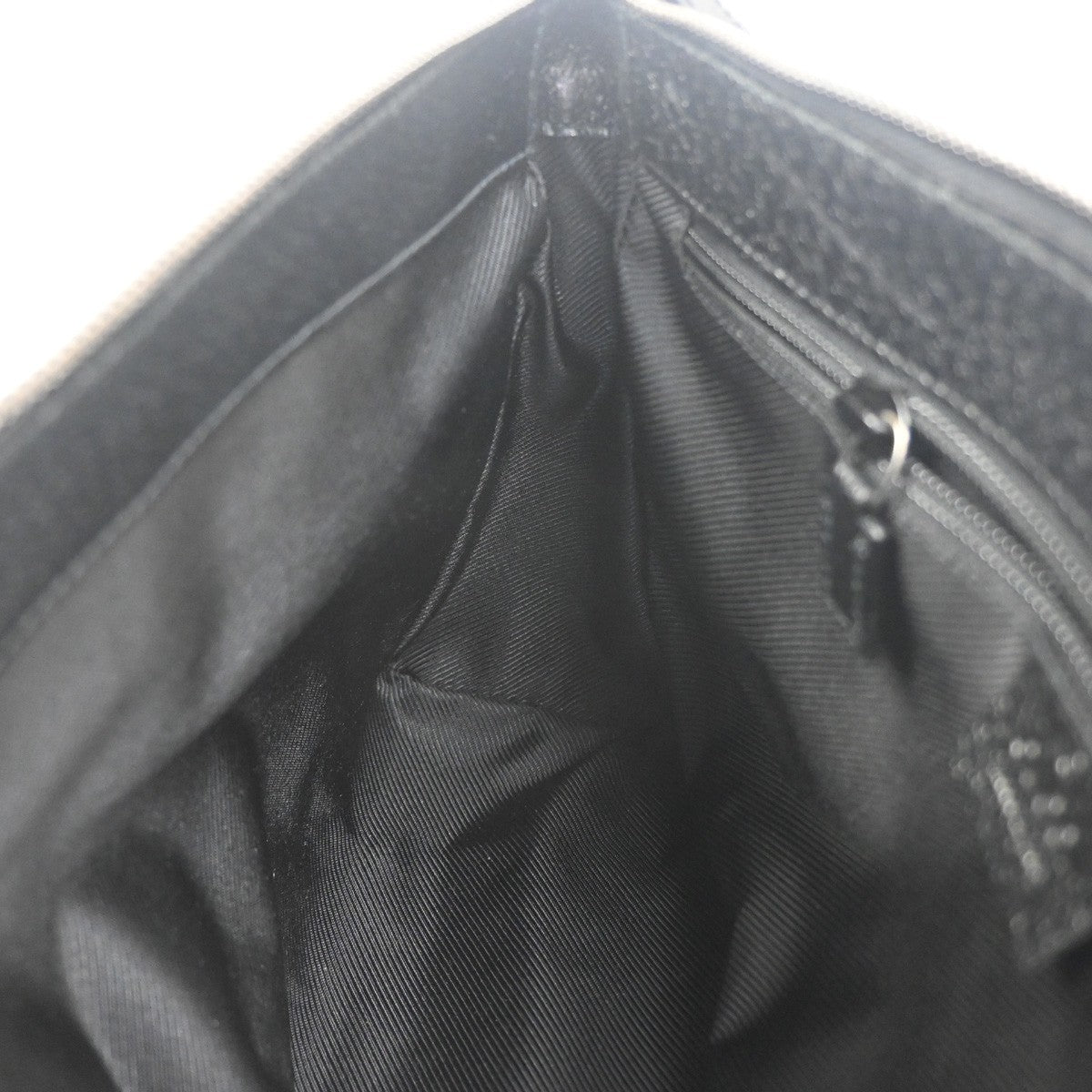 GUCCI Logo GG Pattern Cross Body Shoulder Bag Canvas Leather Black Italy 35RL902