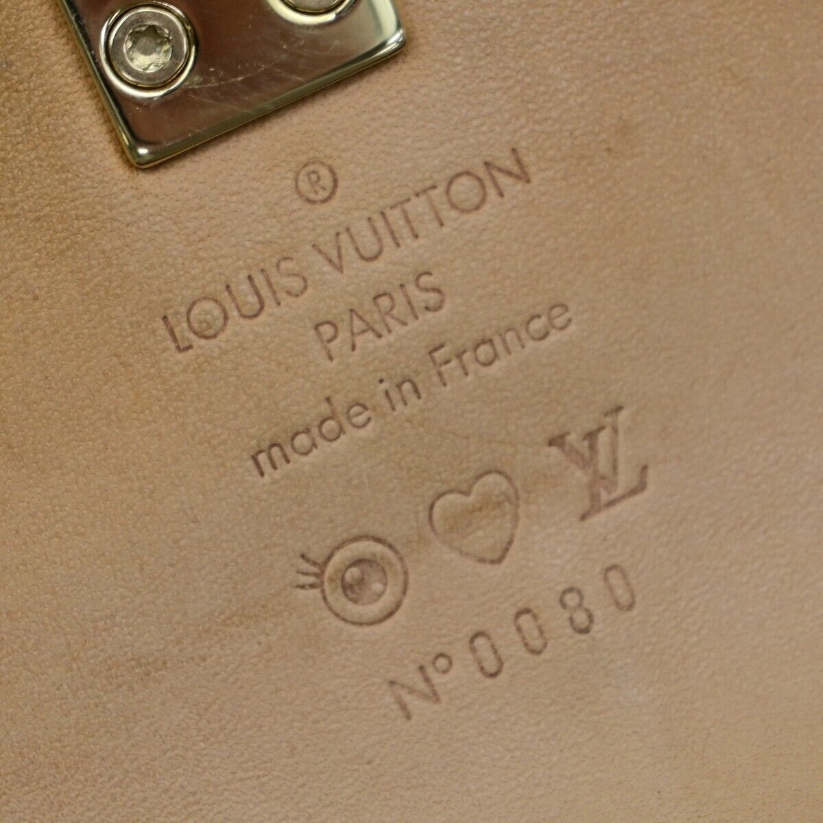 LOUIS VUITTON Eye Miss You Hand Bag Monogram Multi Color White M92055 307RF224