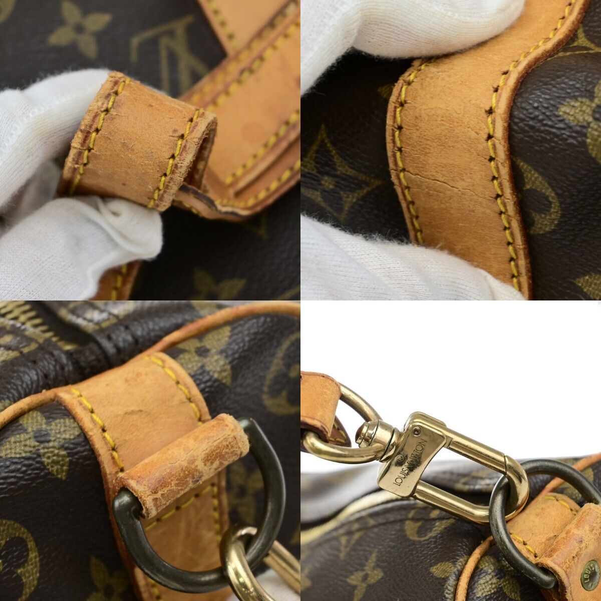 LOUIS VUITTON Keepall Bandouliere 50 2Way Hand Bag Monogram BN M41416 75EE031