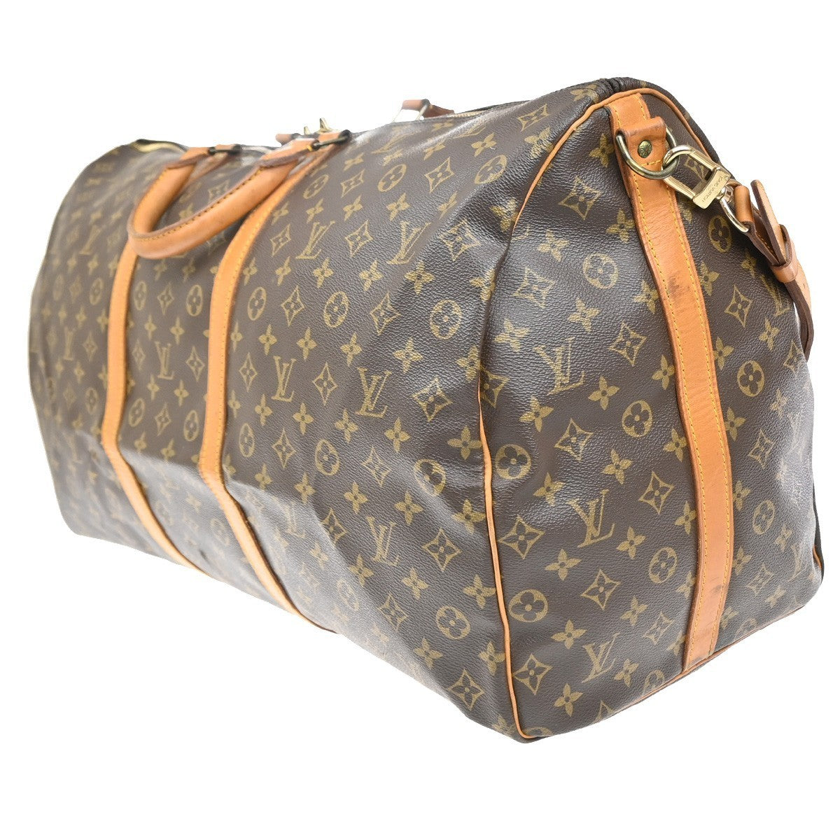 LOUIS VUITTON Keepall Bandouliere 60 2Way Hand Bag Monogram Brown M41412 72YJ243