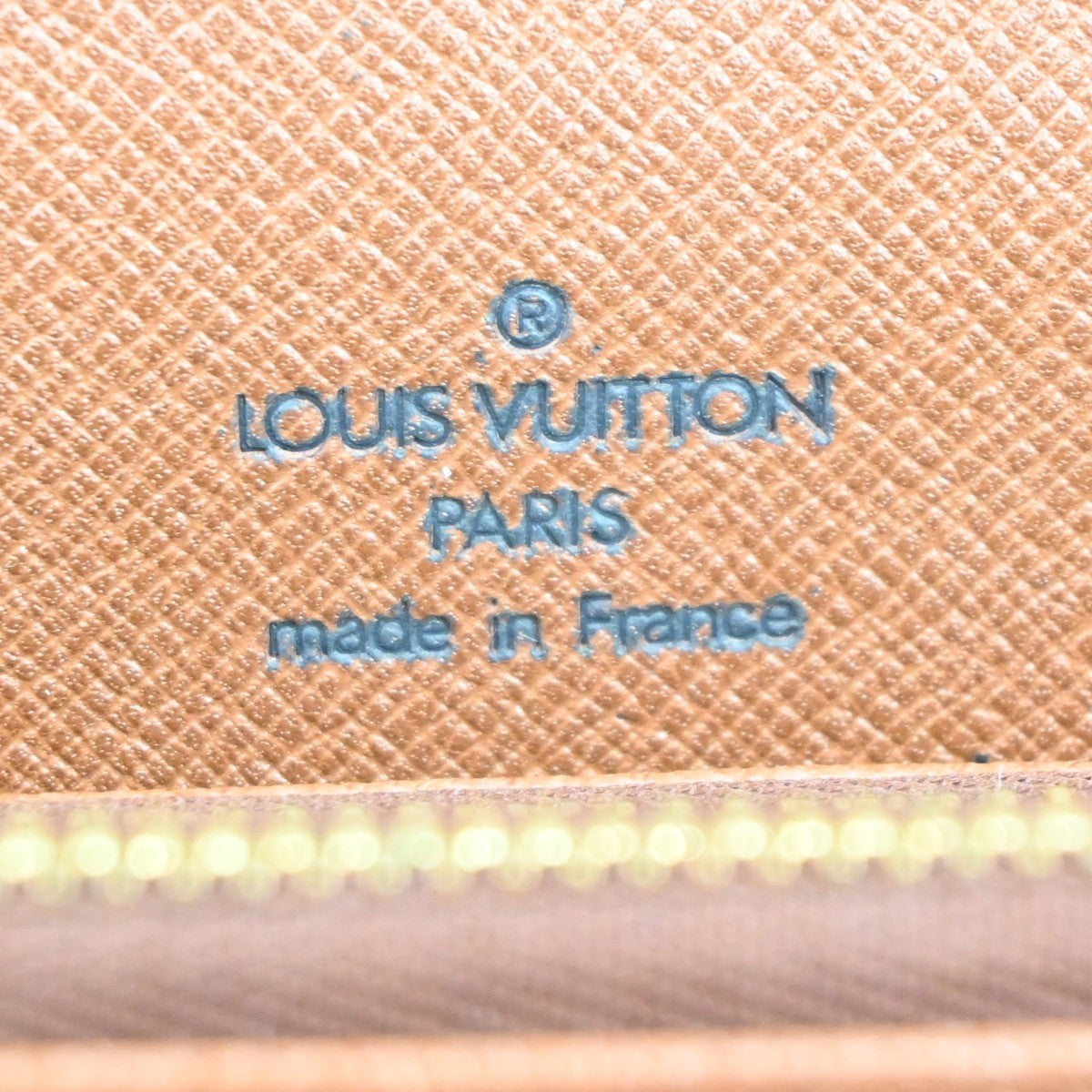 LOUIS VUITTON Concorde Hand Bag Monogram Leather Brown France M51190 70KC476