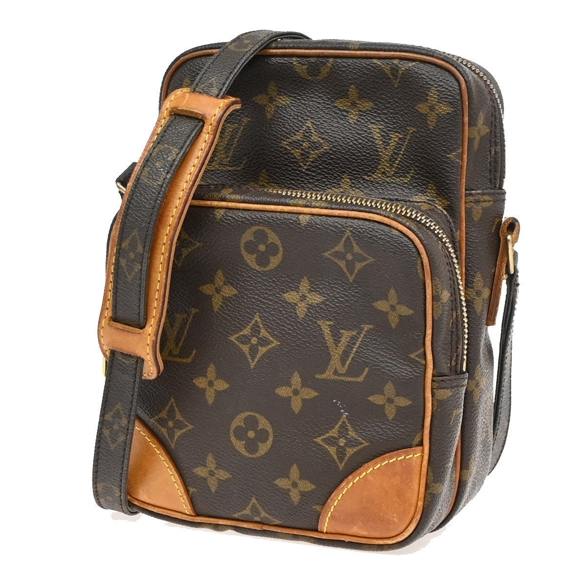 LOUIS VUITTON Amazon Crossbody Shoulder Bag Monogram Leather BN M45236 86PA070