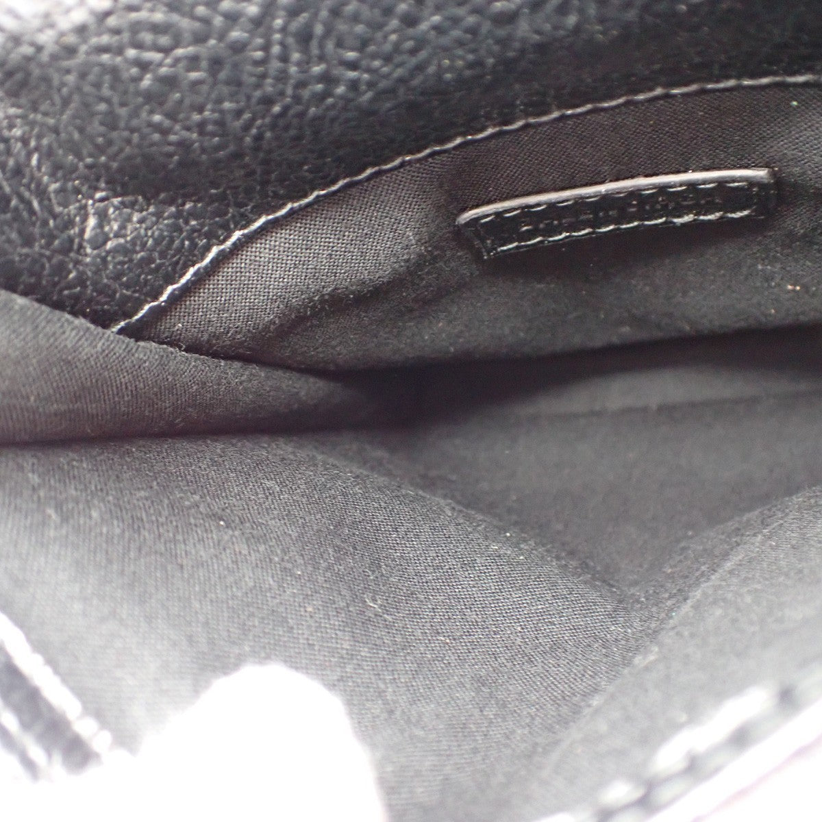 BALENCIAGA Logo EXPLORER Mini Shoulder Bag Leather Black Italy 82AA008