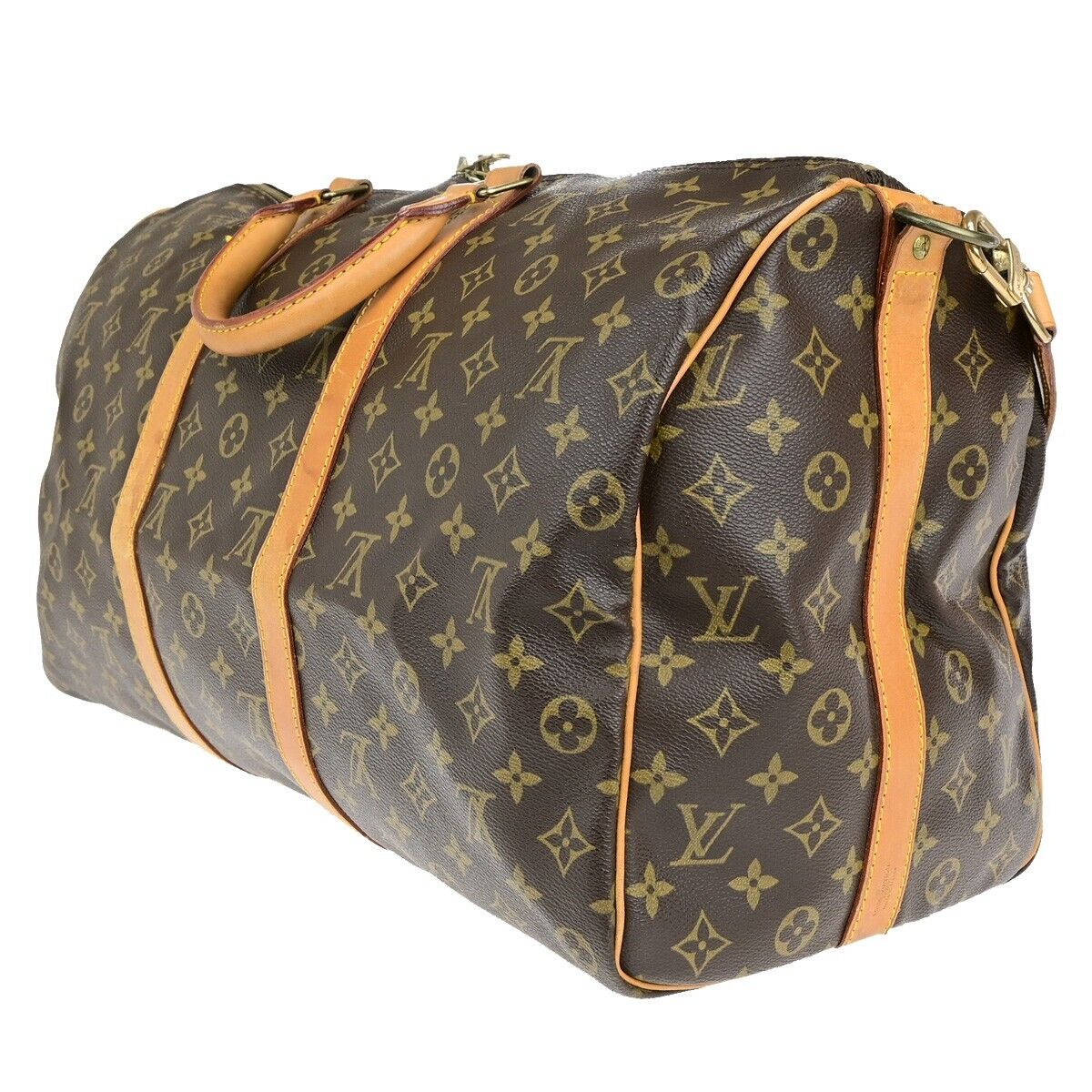 LOUIS VUITTON Keepall Bandouliere 50 2Way Hand Bag Monogram BN M41416 17ED321