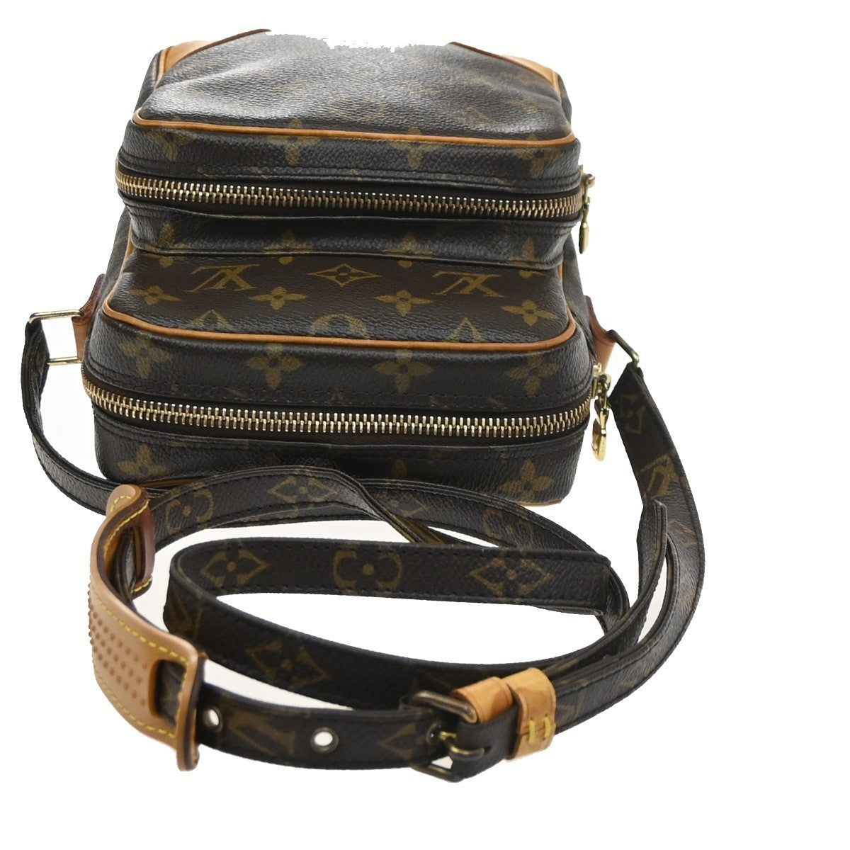 LOUIS VUITTON Amazon Crossbody Shoulder Bag Monogram Leather BN M45236 32PA137