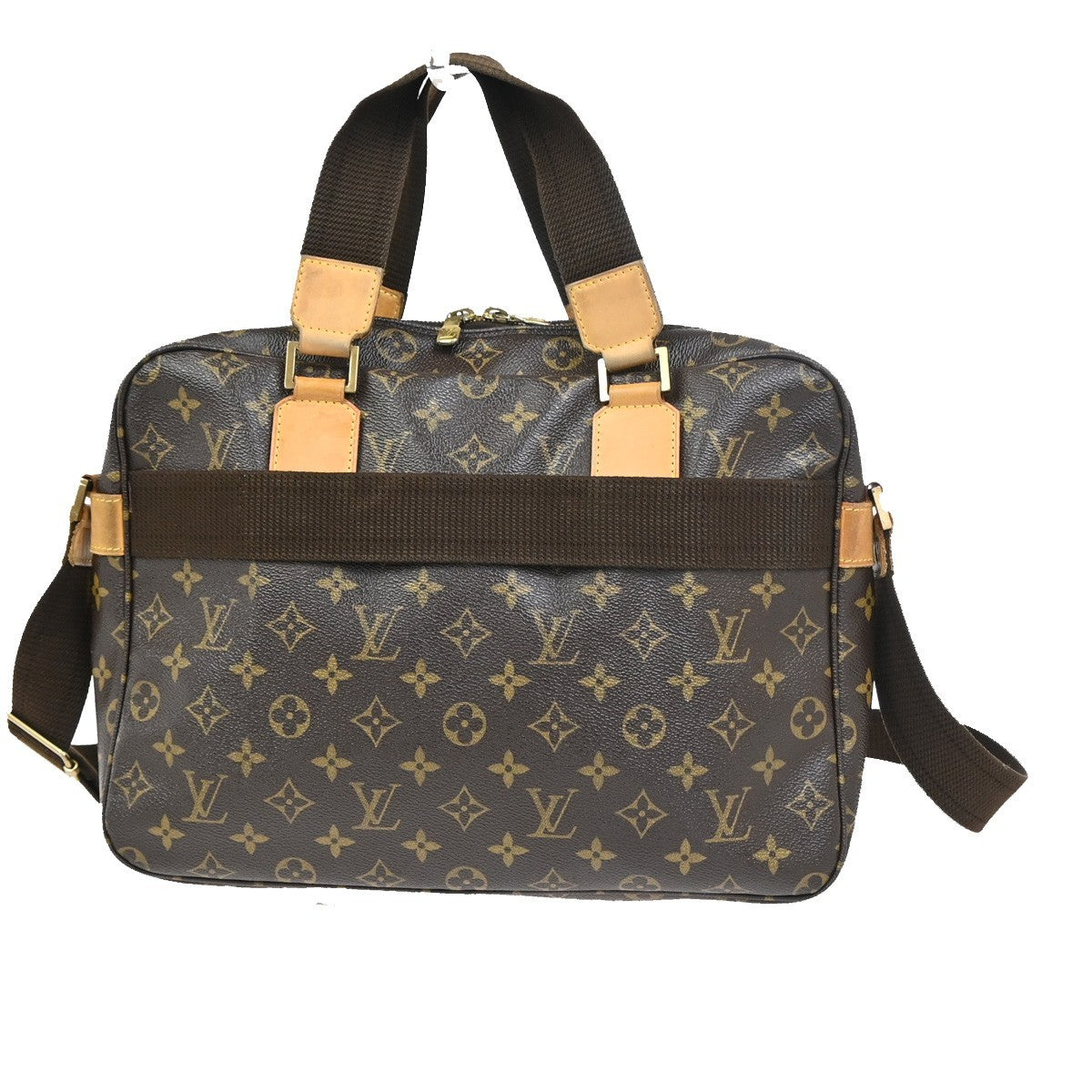 LOUIS VUITTON Sac Bosphore 2Way Hand Bag Monogram Leather Brown M40043 85YH874