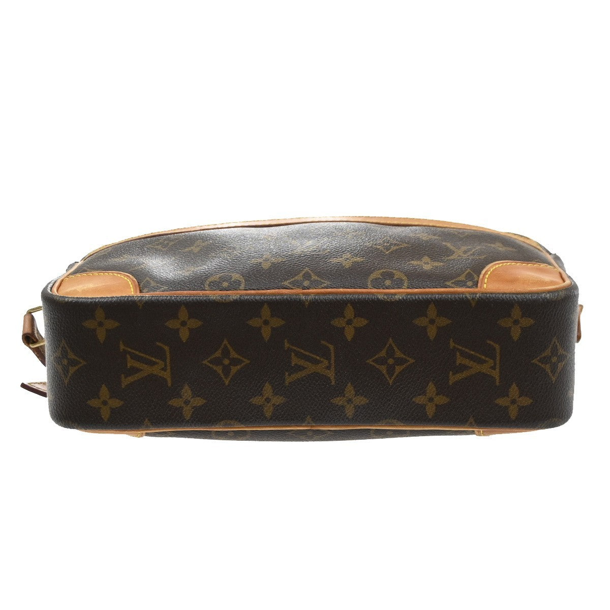 LOUIS VUITTON Trocadero 27 Shoulder Bag Monogram Leather Brown M51274 33SA141