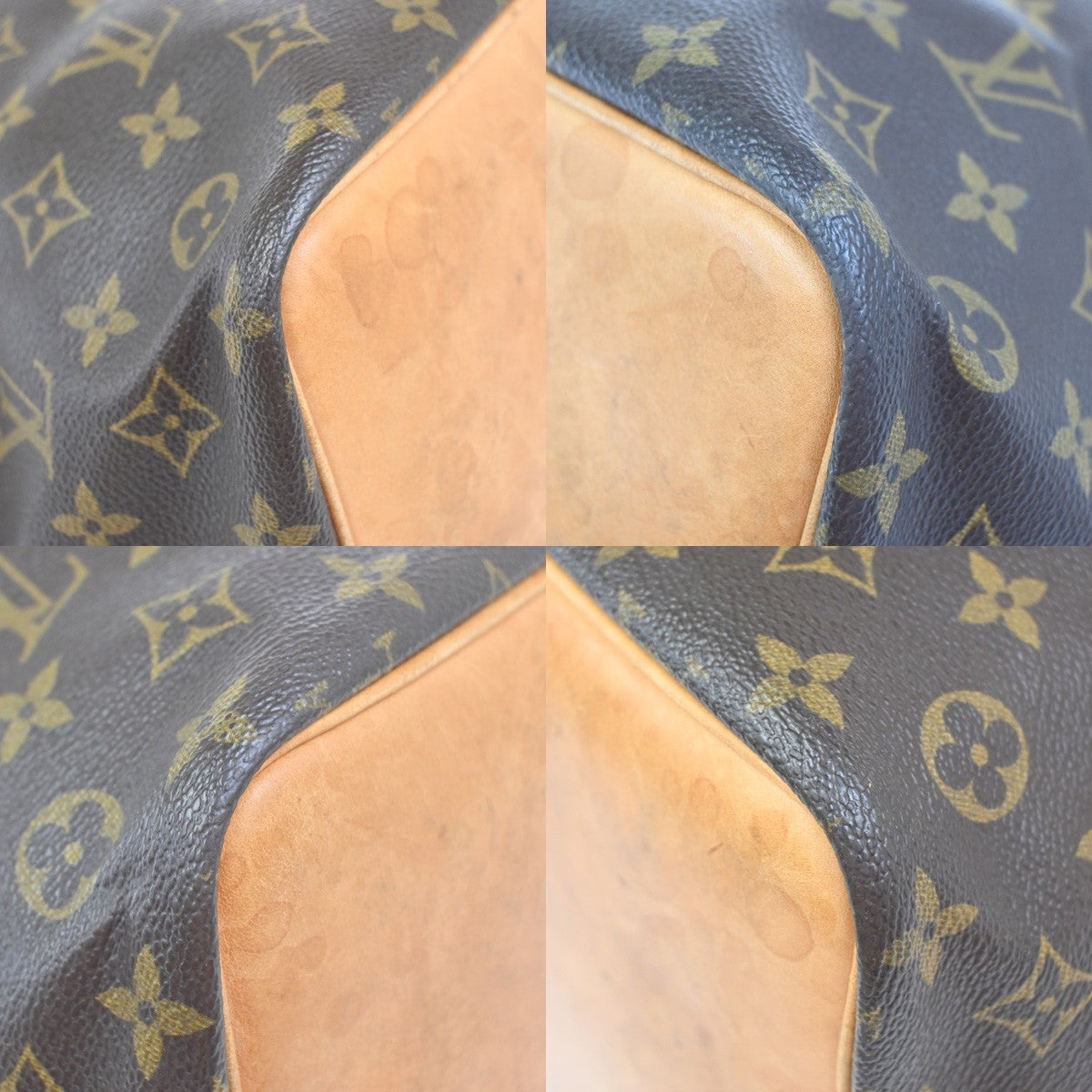 LOUIS VUITTON Petit Noe Drawstring Shoulder Bag Monogram Leather M42226 77YJ043