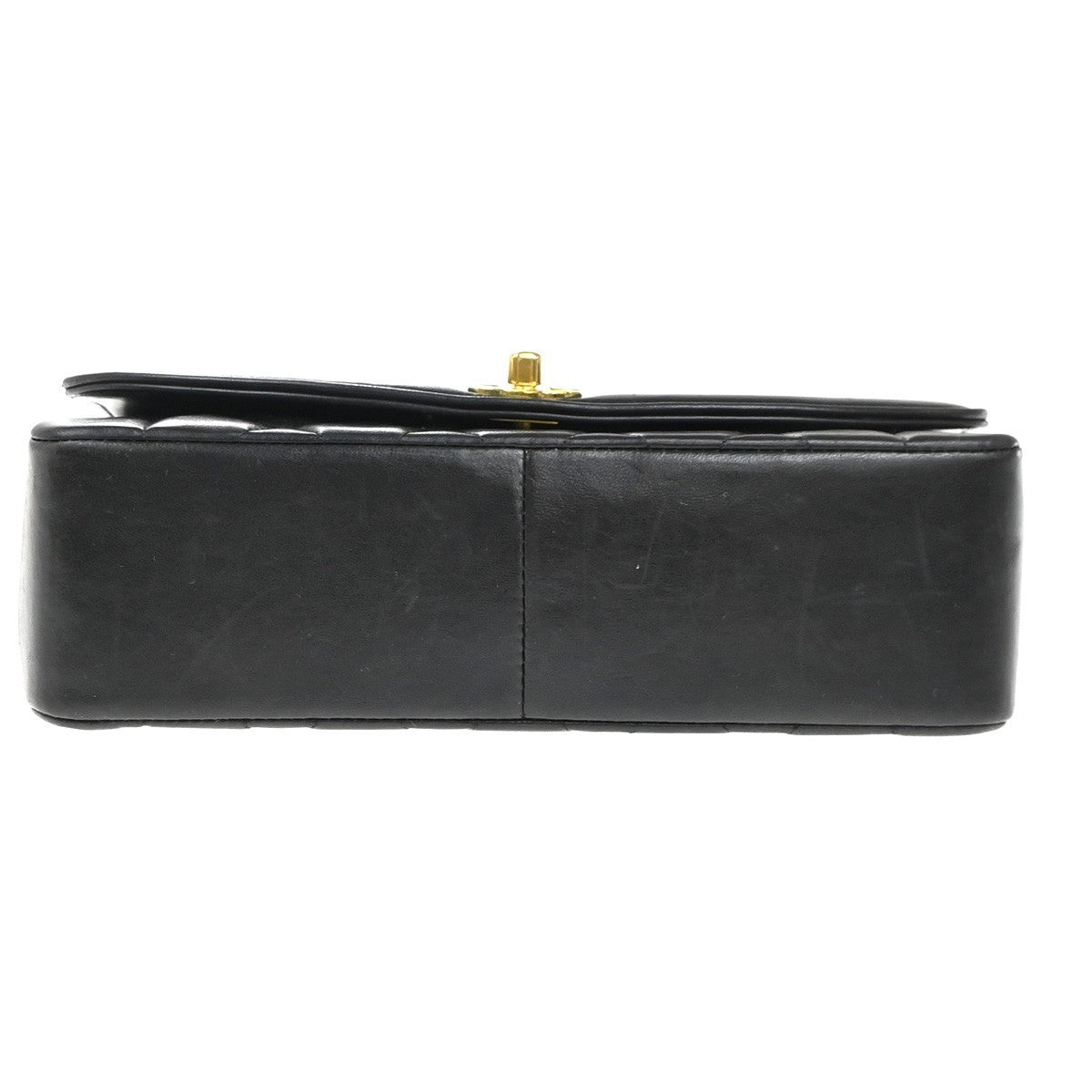 CHANEL Diana Matelasse 25 Chain Shoulder Bag Leather Black GHW Vintage 887RP111