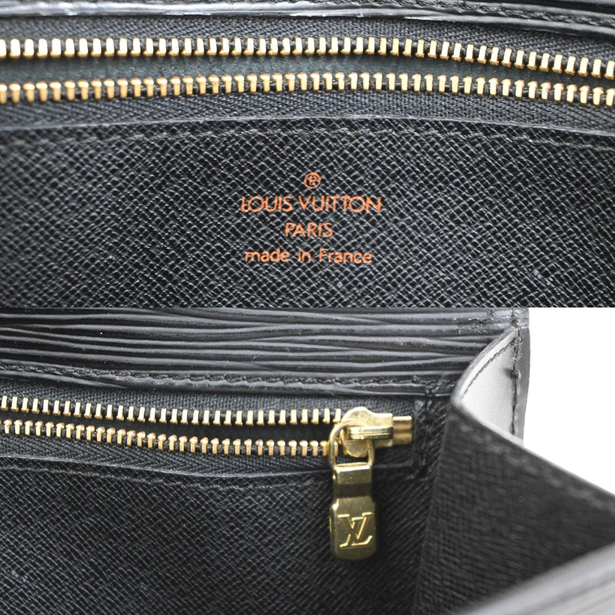 LOUIS VUITTON LV Pochette Serie Dragonne Hand Bag Epi Leather BK M52612 68CA951