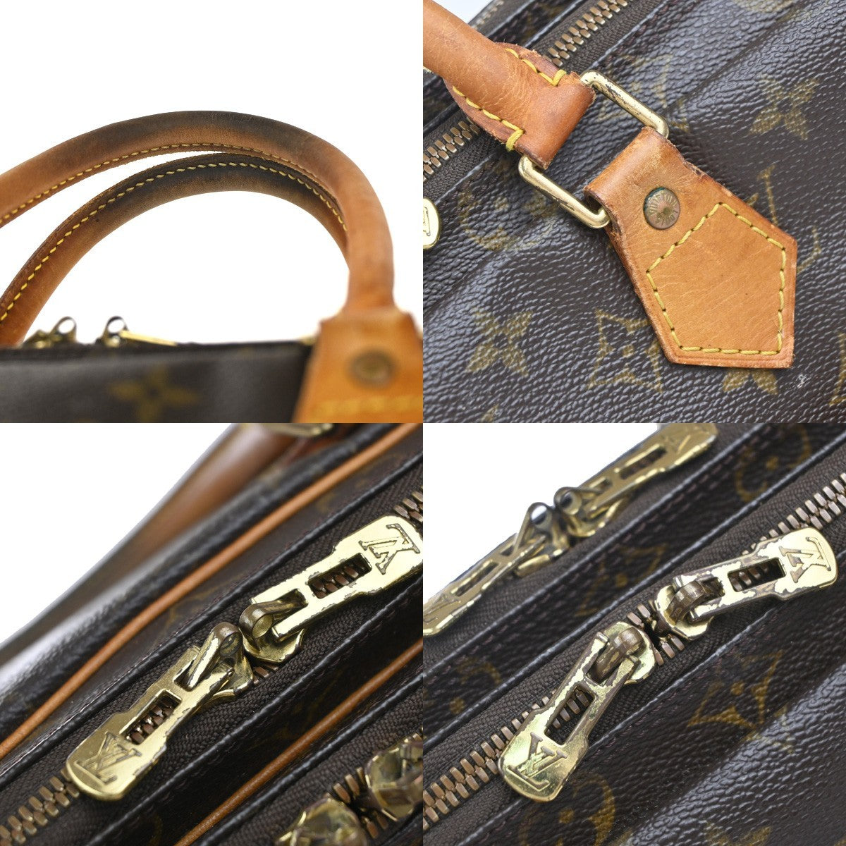LOUIS VUITTON Porte Documents Voyage Briefcase Hand Bag Monogram M53362 32EG315