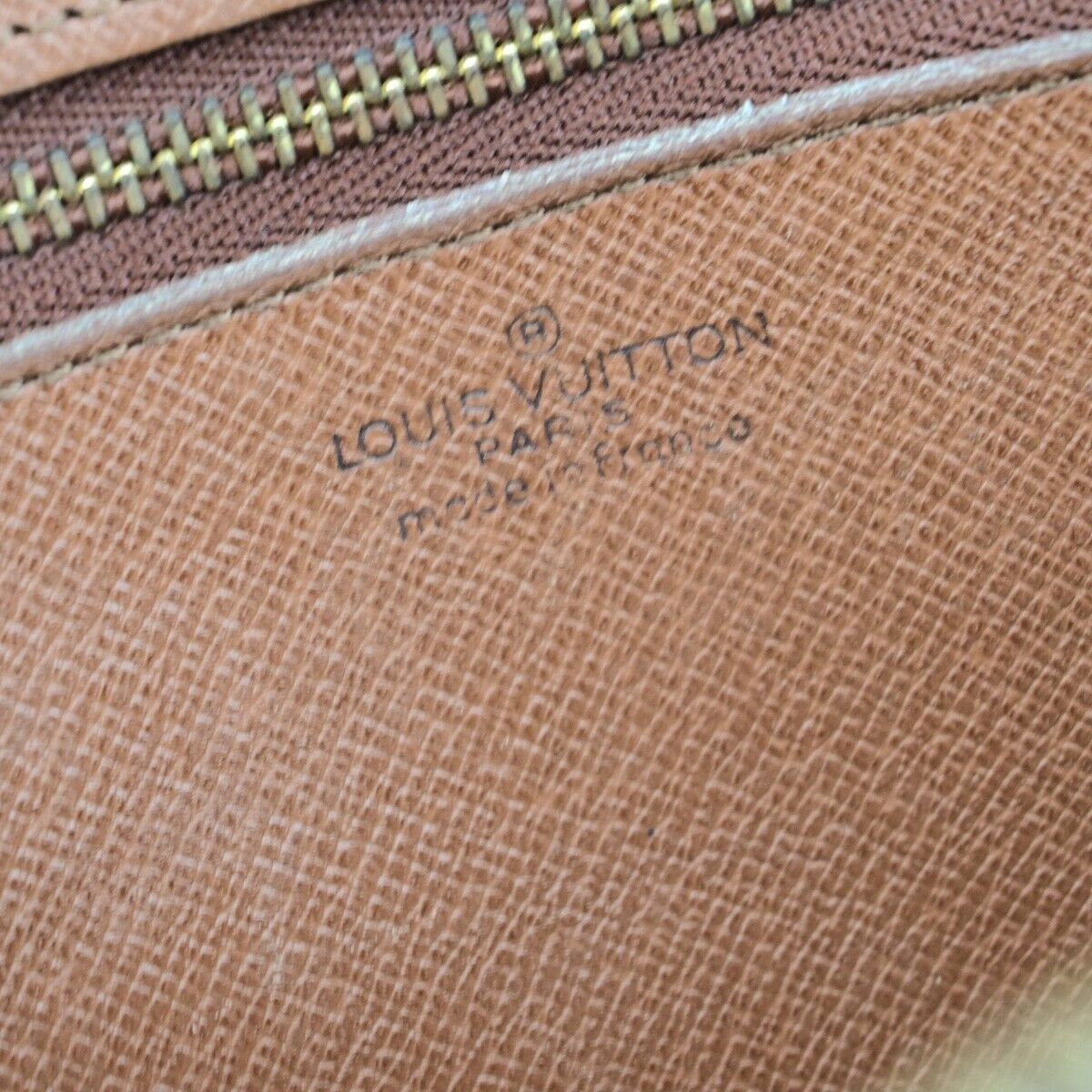 LOUIS VUITTON Marly Dragonne GM Clutch Hand Bag Monogram Brown M51825 67ED026